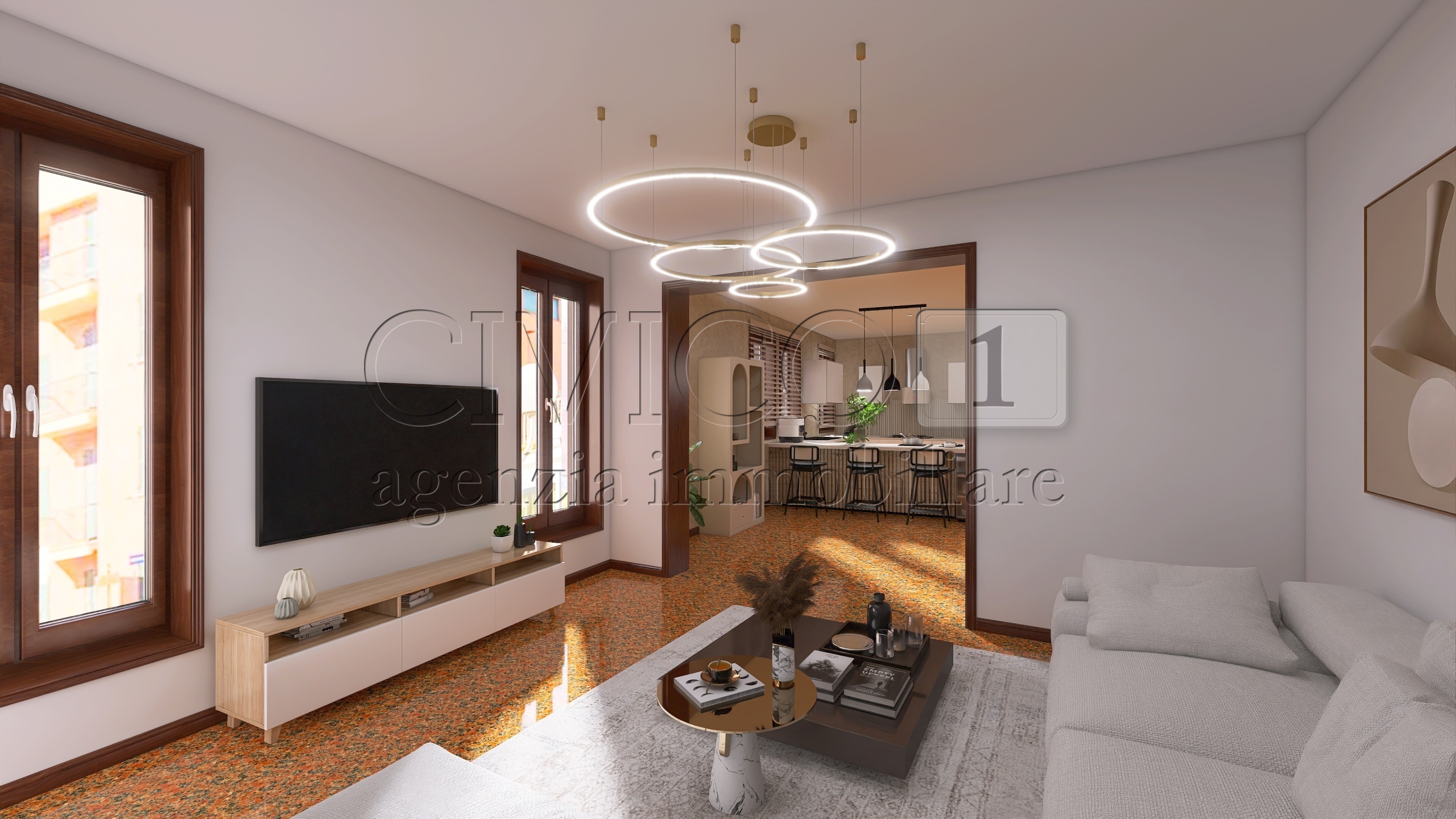 Immagine 11 di Appartamento in vendita  in Riva del Vin a Venezia