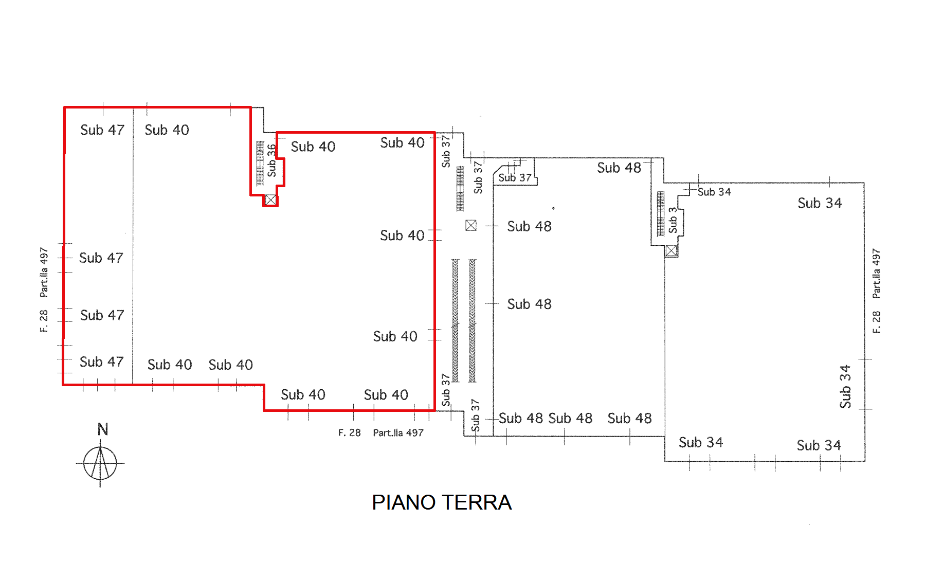 Immagine 48 di Locale commerciale in vendita  in VIA EINAUDI a Civitanova Marche