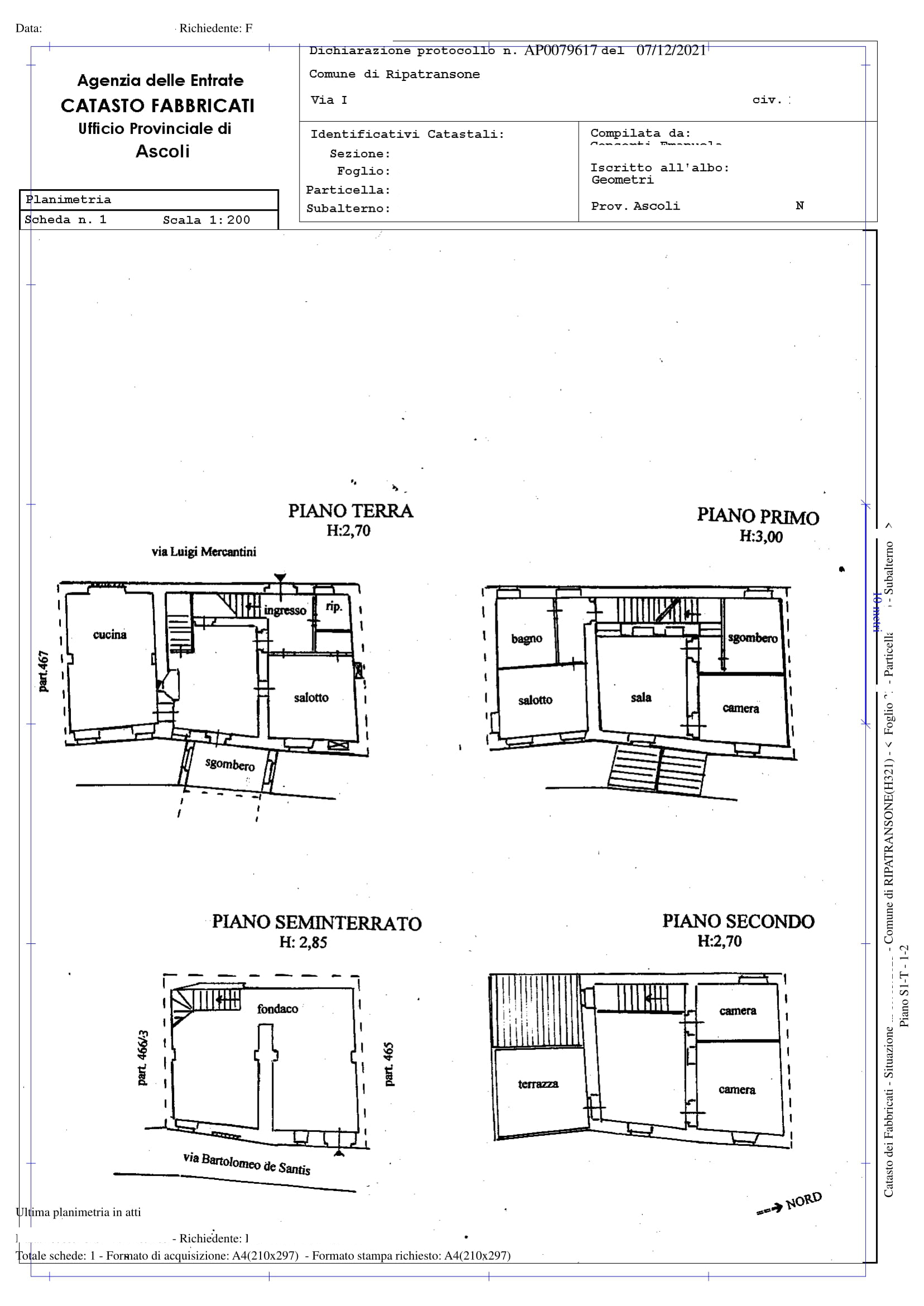 Immagine 55 di Casa indipendente in vendita  a Ripatransone