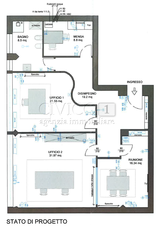 Immagine 18 di Ufficio in affitto  in Viale della Scienza 38 a Vicenza