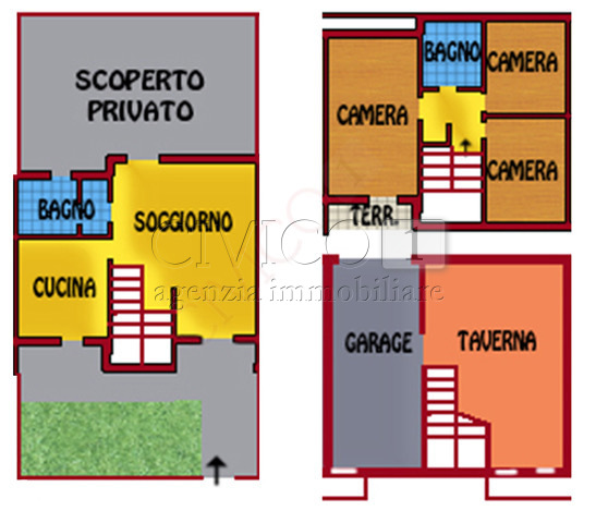 Immagine 21 di Porzione di casa in vendita  in Via Acquileia a Mestrino
