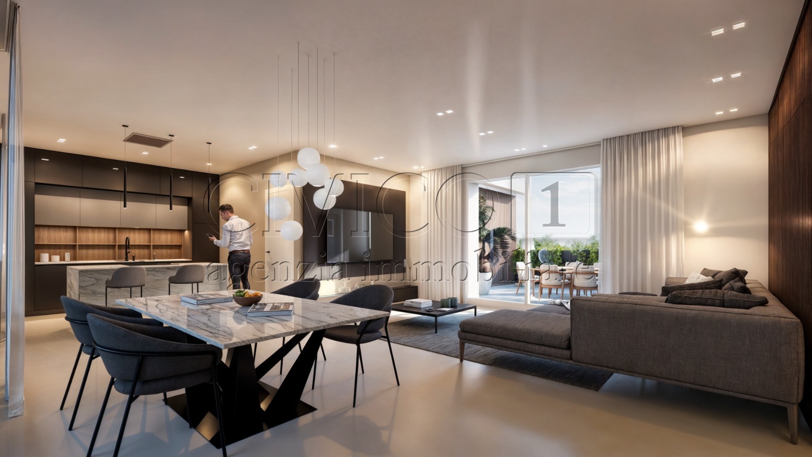 Immagine 1 di Attico in vendita  in Via Monte Rua a Selvazzano Dentro