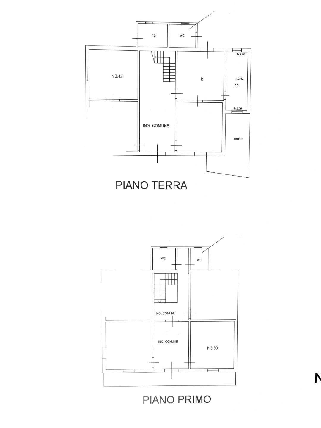 Immagine 8 di Villetta a schiera in vendita  in Via Pometo 10 a Carrara