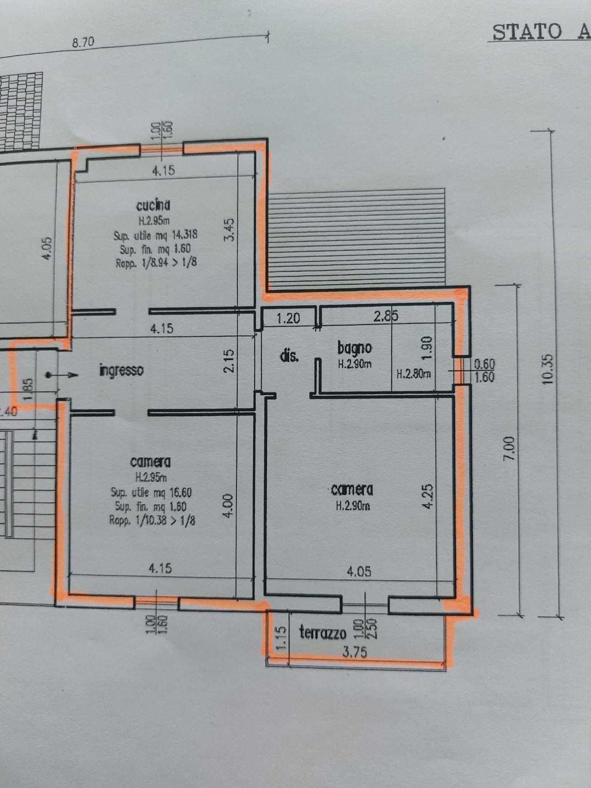 Immagine 11 di Casa semindipendente in vendita  in Via Caffaggiola 80 a Ortonovo