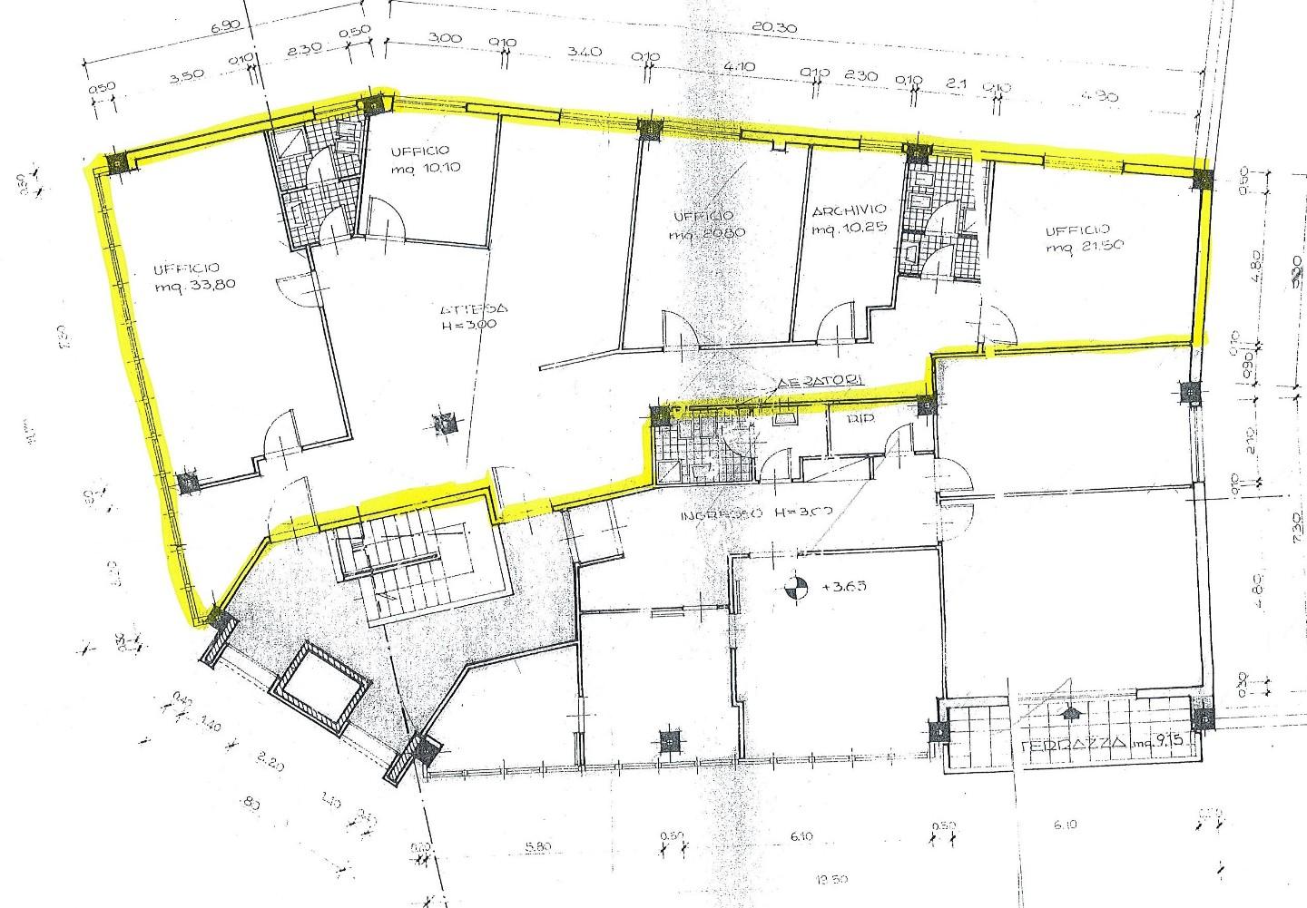 Immagine 1 di Ufficio in vendita  a San Miniato