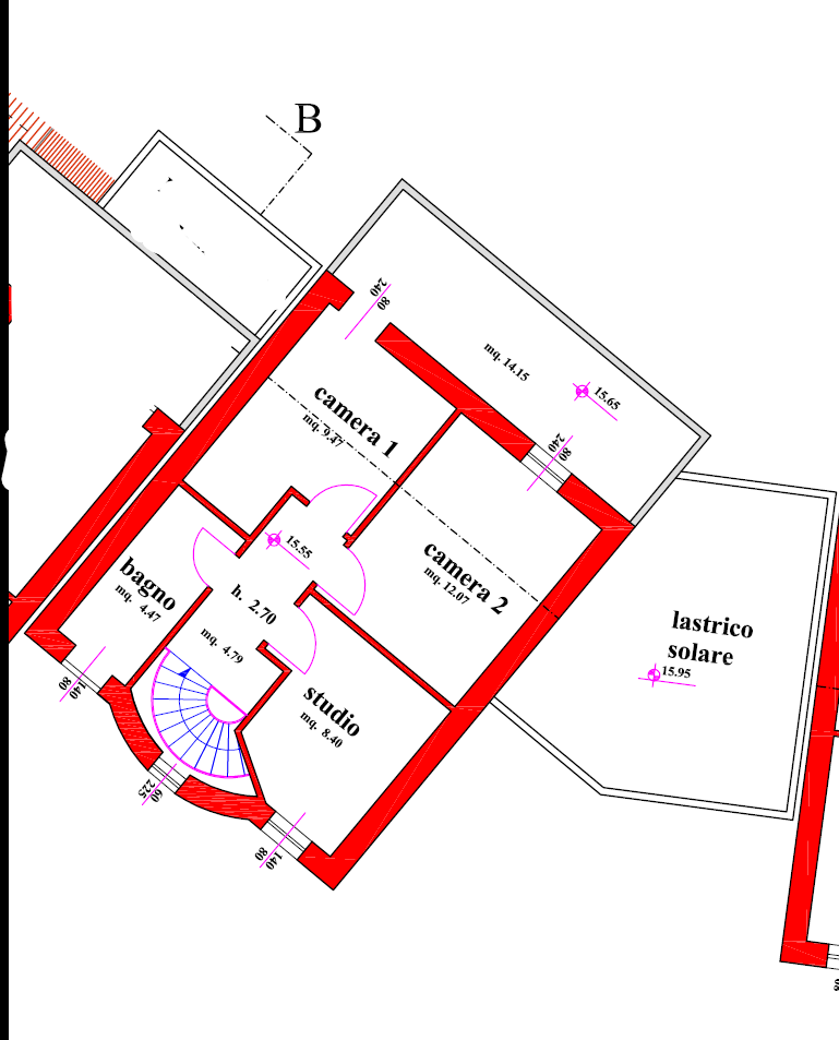Immagine 3 di Villetta a schiera in vendita  a Sovicille