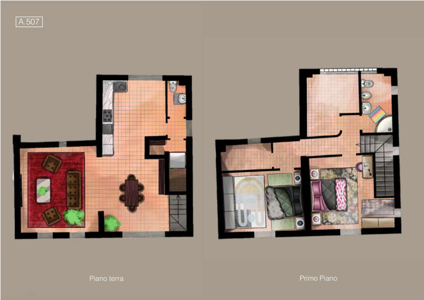 Immagine 1 di Casa semindipendente in vendita  a Empoli