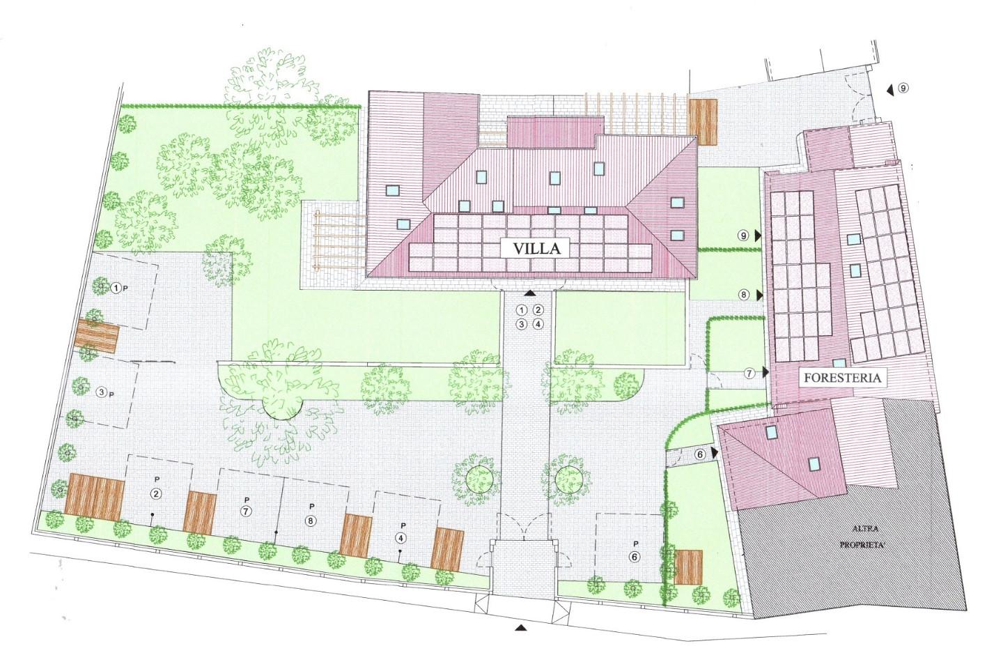 Immagine 1 di Villetta a schiera in vendita  a Cascina