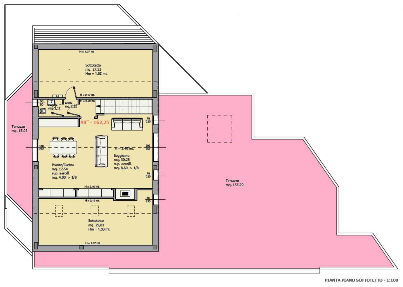 Immagine 22 di Mansarda in vendita  a Empoli