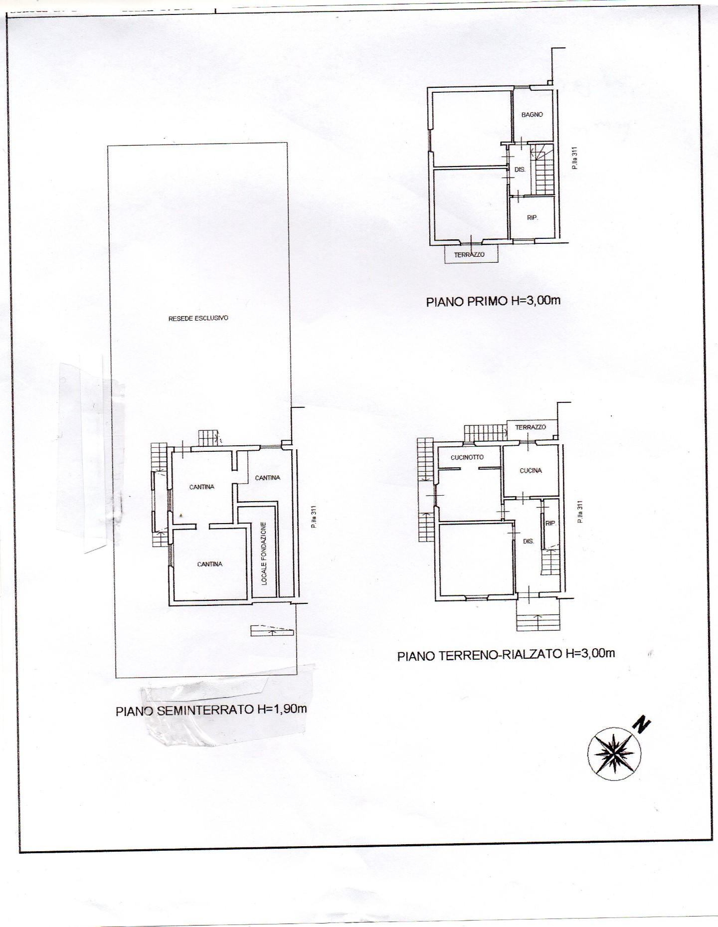 Immagine 6 di Terratetto in vendita  a Capraia E Limite