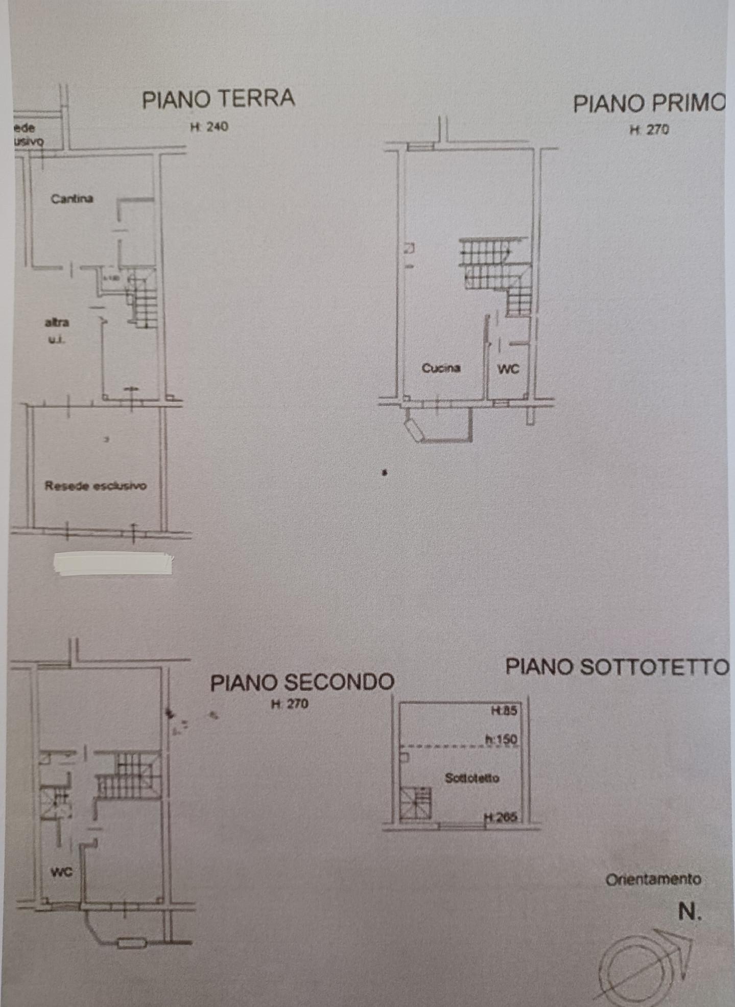 Immagine 16 di Terratetto in vendita  a Capraia E Limite