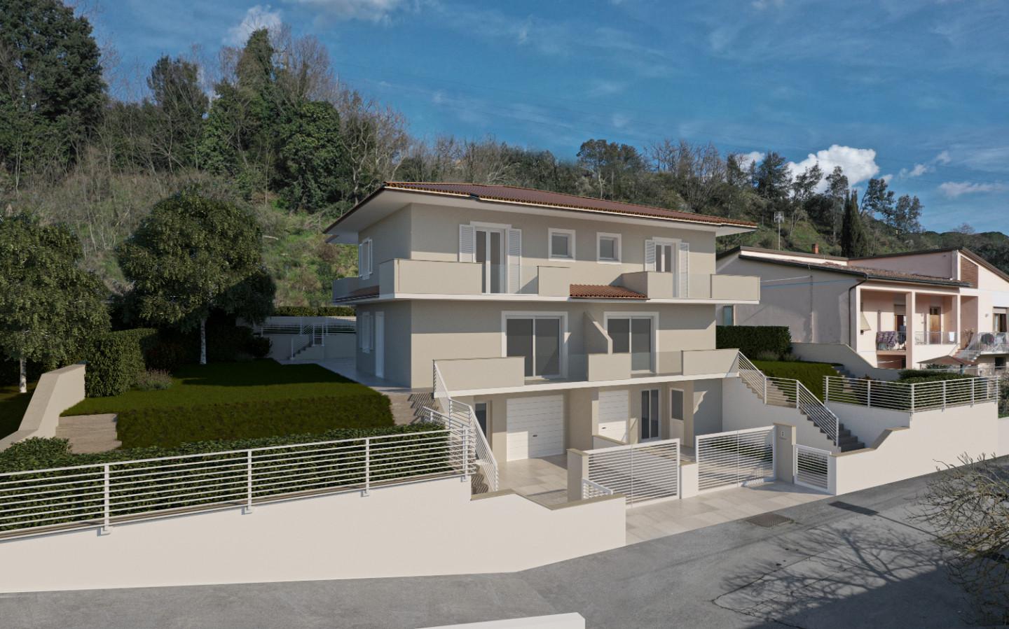 Immagine 1 di Porzione di casa in vendita  a Capraia E Limite