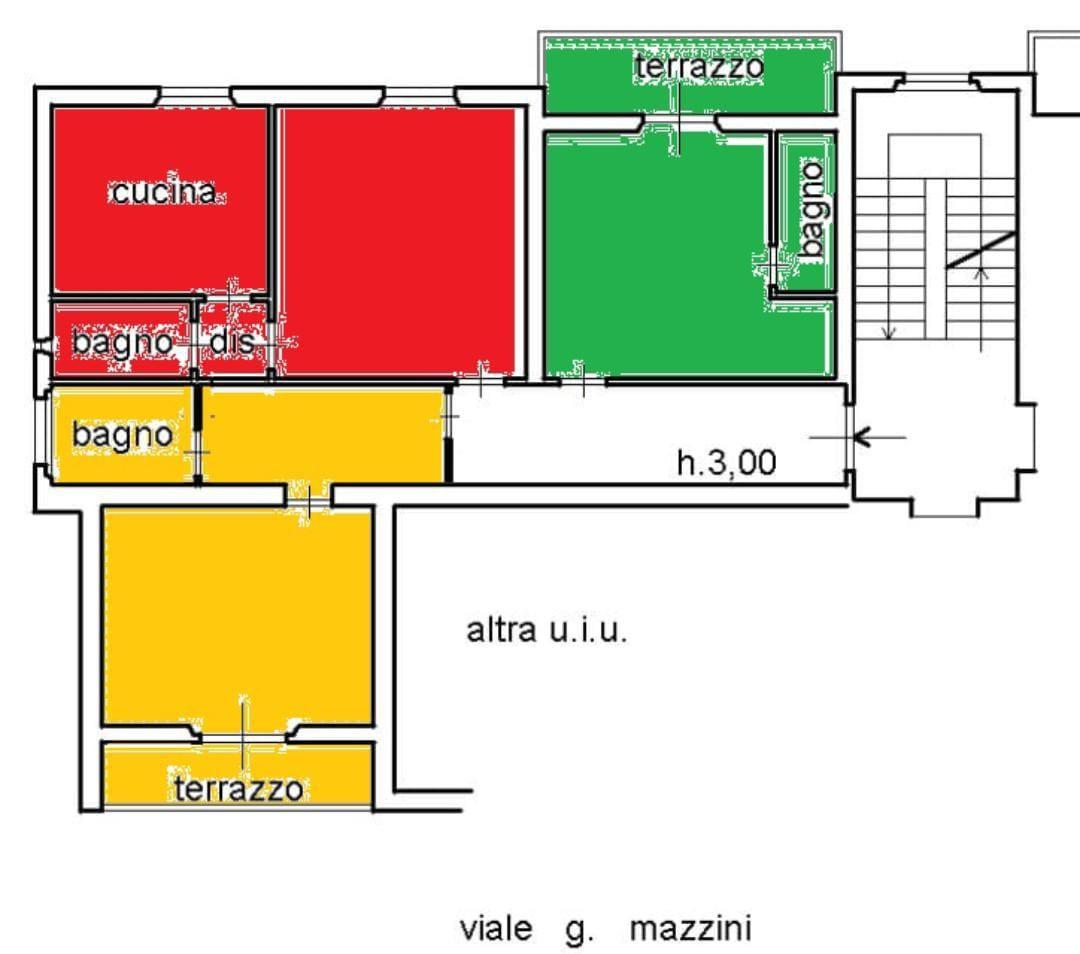 Immagine 10 di Appartamento in vendita  a Siena