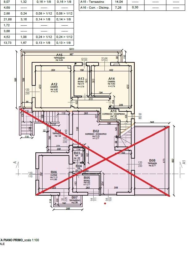 Immagine 17 di Casa bifamiliare in vendita  a Montignoso