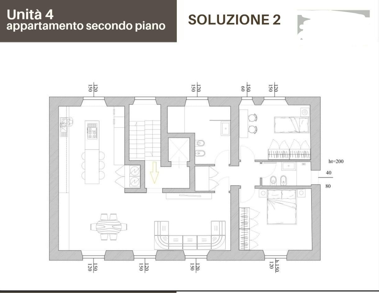 Immagine 27 di Appartamento in vendita  a Lucca