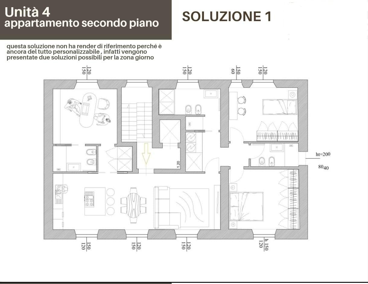 Immagine 26 di Appartamento in vendita  a Lucca