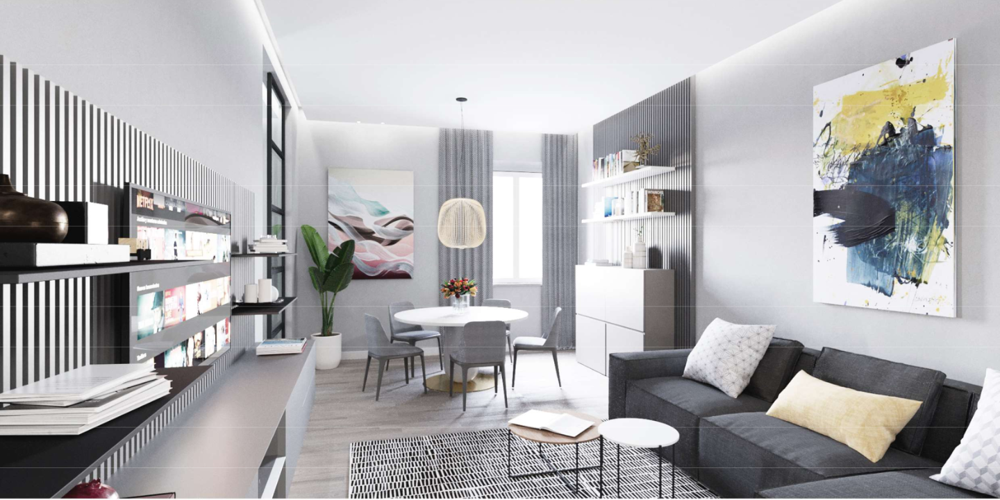 Immagine 2 di Mansarda in vendita  a San Miniato