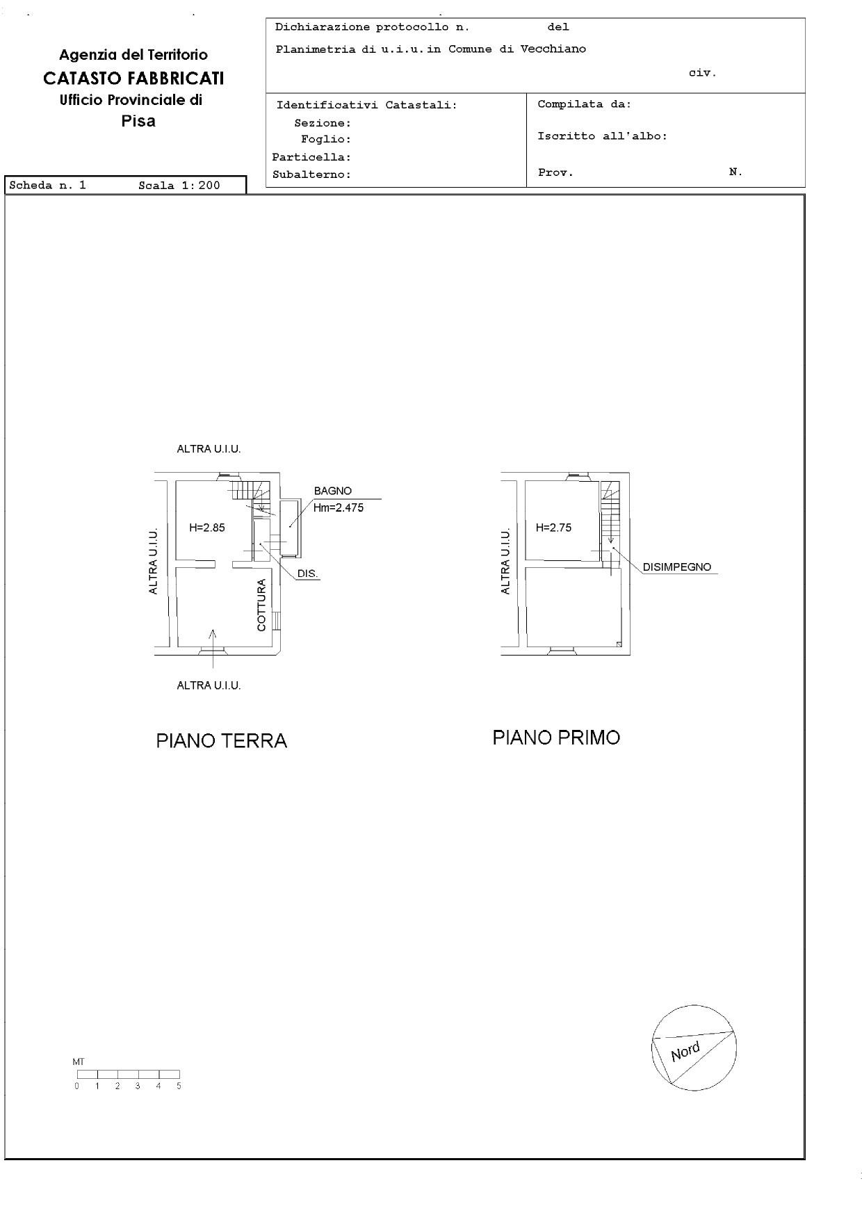 Immagine 12 di Terratetto in vendita  a Vecchiano