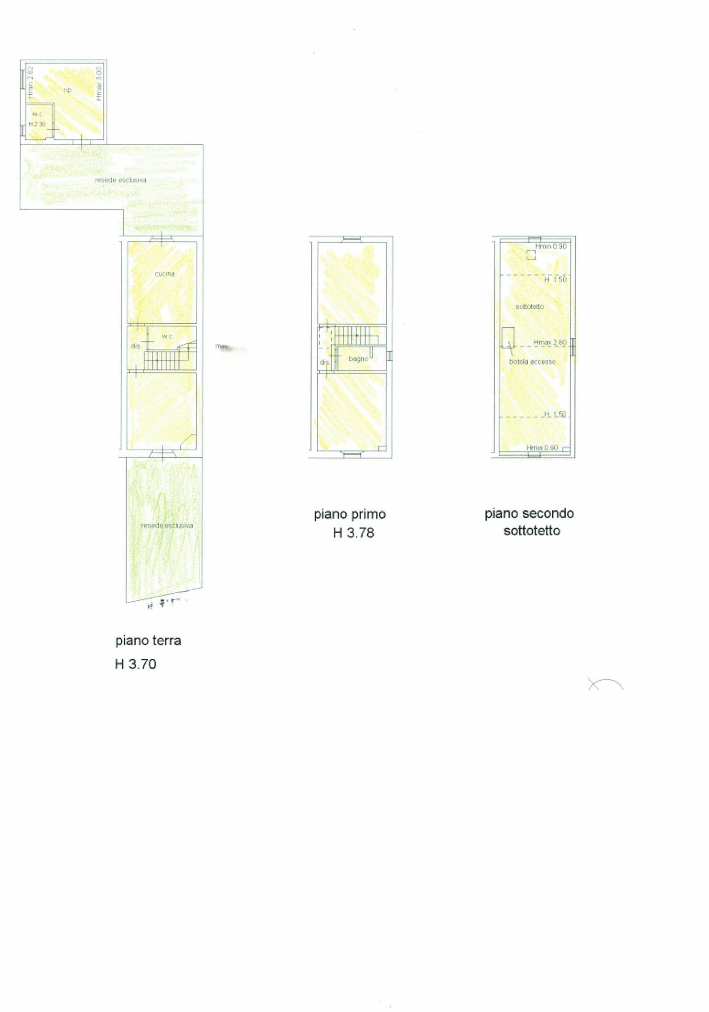Immagine 12 di Terratetto in vendita  a San Giuliano Terme