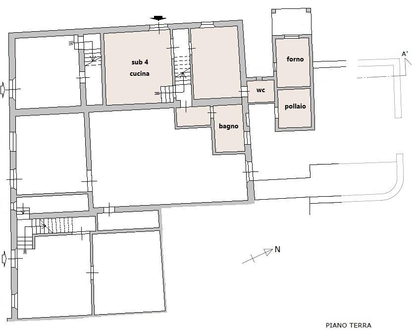 Immagine 7 di Rustico / casale in vendita  a Cascina