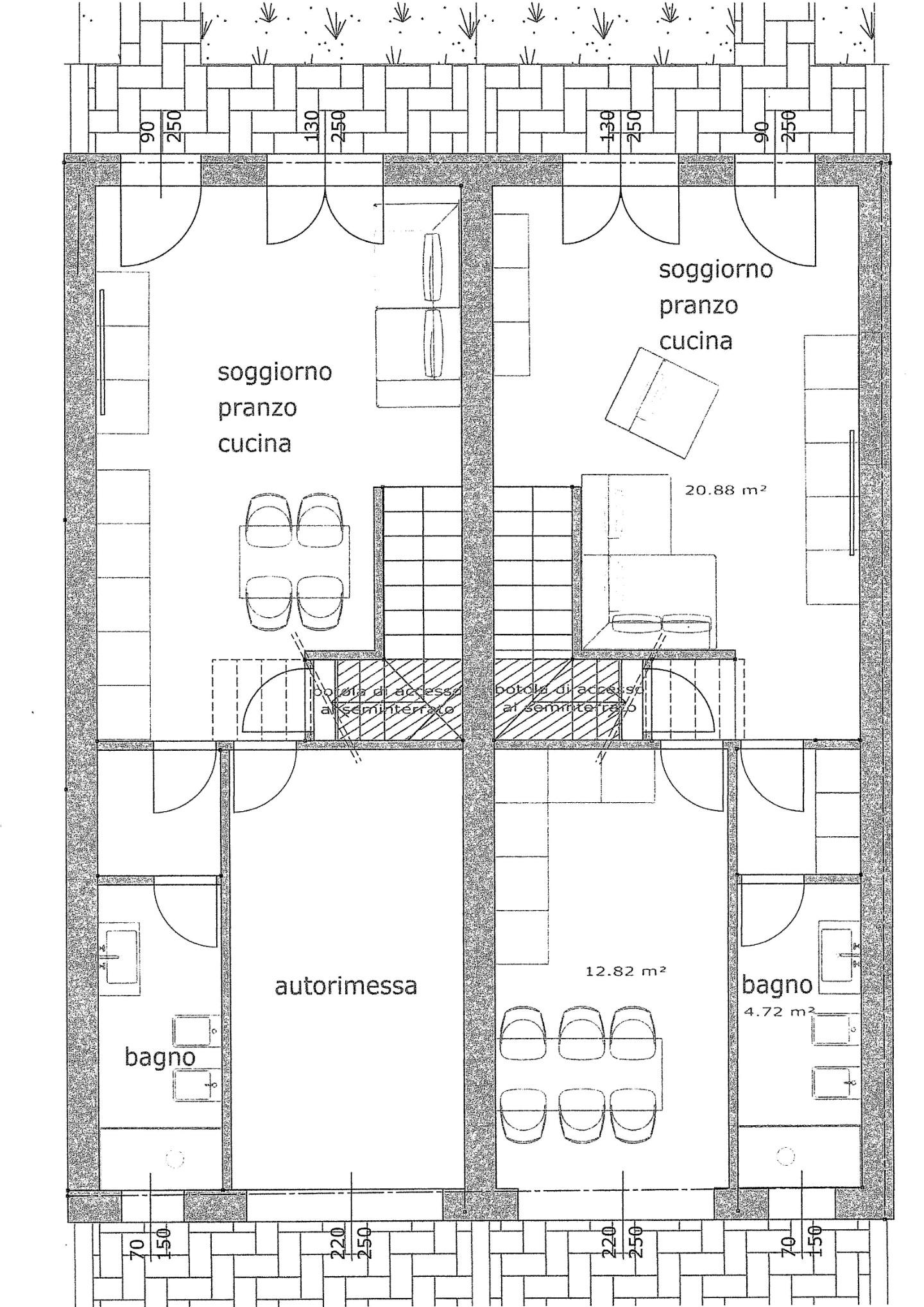 Immagine 2 di Villetta a schiera in vendita  a Castelfranco Di Sotto