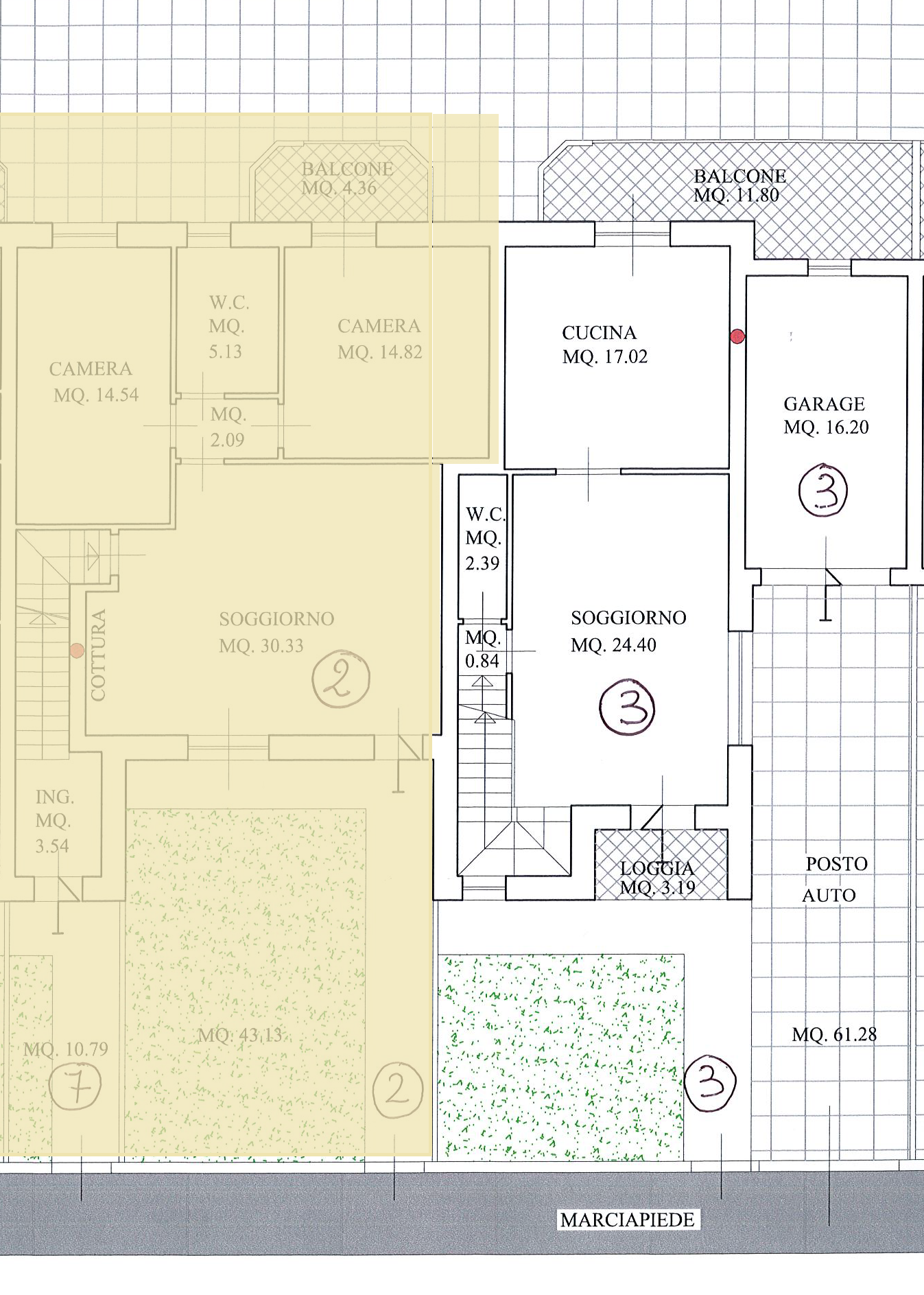 Immagine 1 di Villetta a schiera in vendita  a Fucecchio