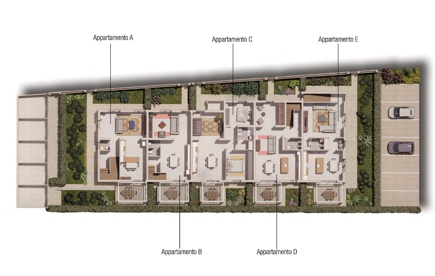 Immagine 19 di Villetta a schiera in vendita  a Empoli