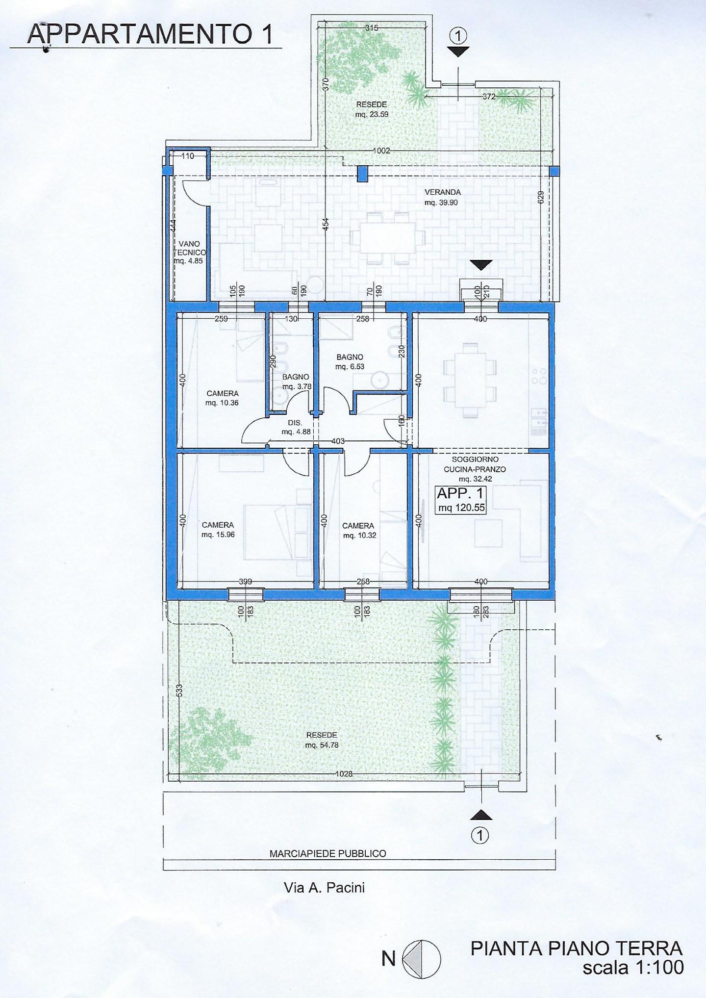 Immagine 2 di Appartamento in vendita  a Bientina