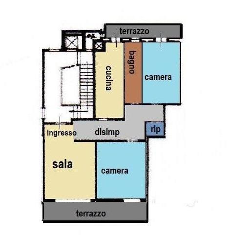 Immagine 2 di Appartamento in vendita  a Camaiore