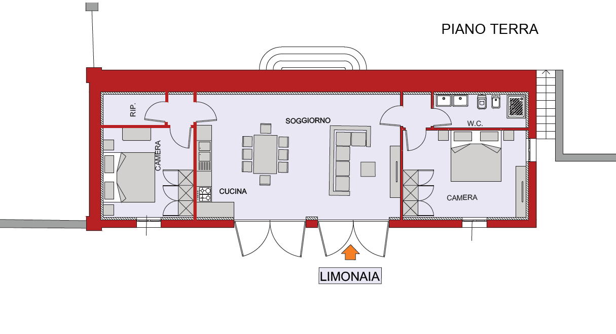 Immagine 8 di Casa indipendente in vendita  a Sovicille