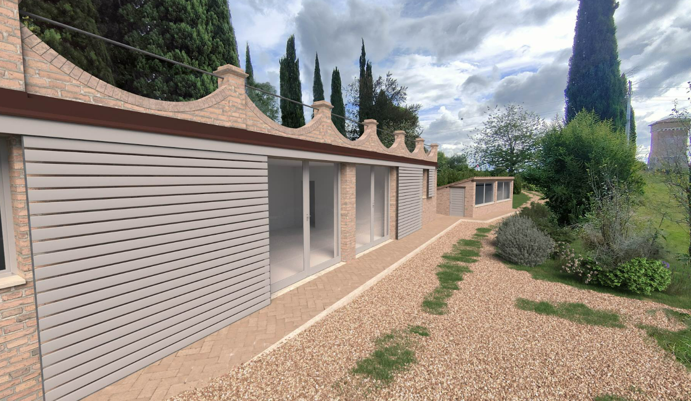 Immagine 3 di Casa indipendente in vendita  a Sovicille