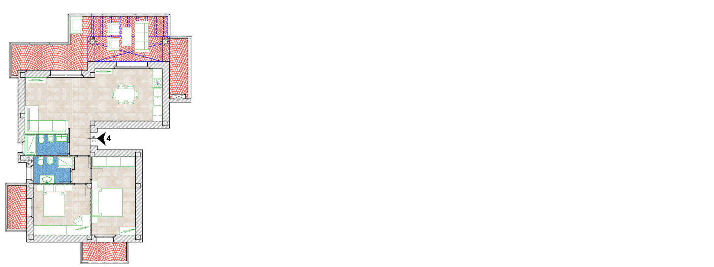 Immagine 4 di Appartamento in vendita  a Carrara