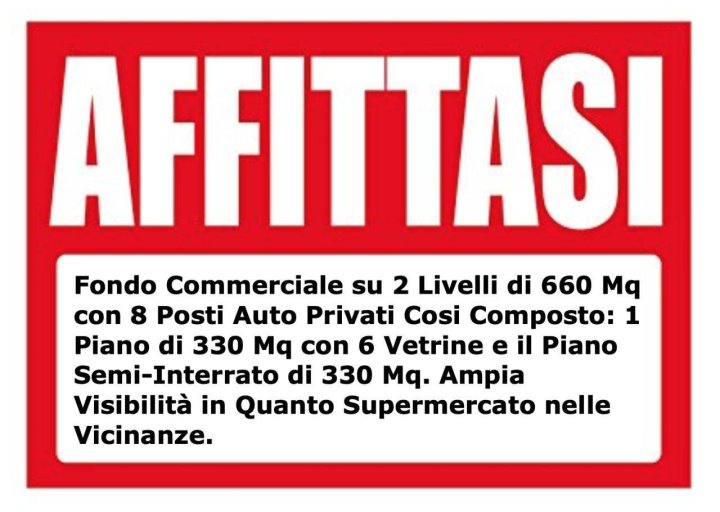 Immagine 1 di Negozio in affitto  a Massa