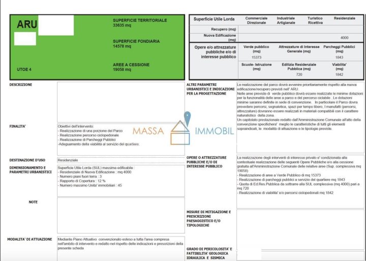 Immagine 1 di Capannone industriale in vendita  a Massa