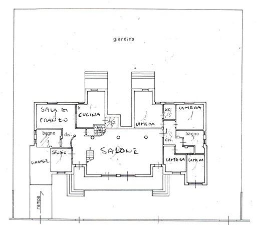 Immagine 28 di Villa in vendita  a San Giuliano Terme