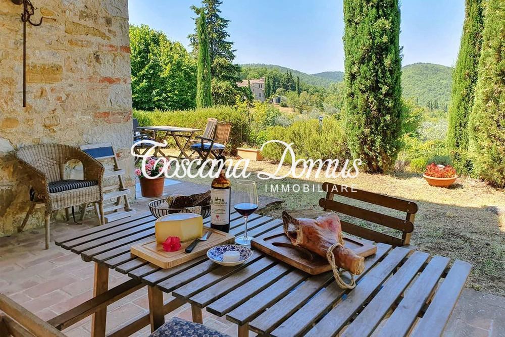 Immagine 39 di Casa colonica in vendita  a Castellina In Chianti