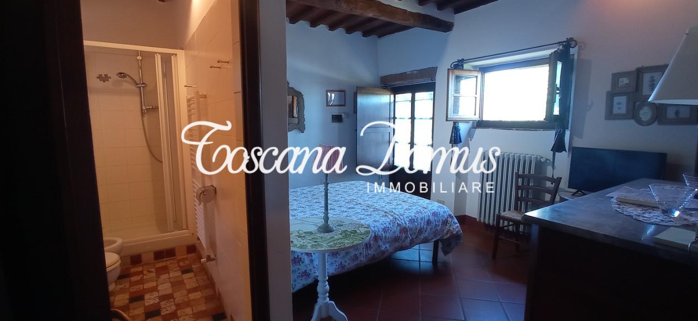 Immagine 13 di Casa colonica in vendita  a Castellina In Chianti