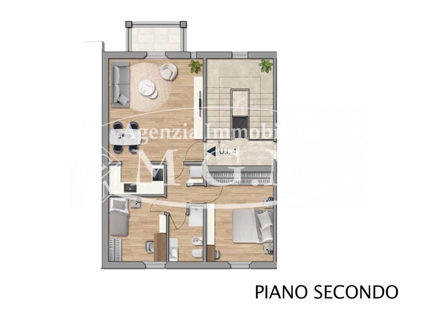 Immagine 3 di Appartamento in vendita  a Bientina