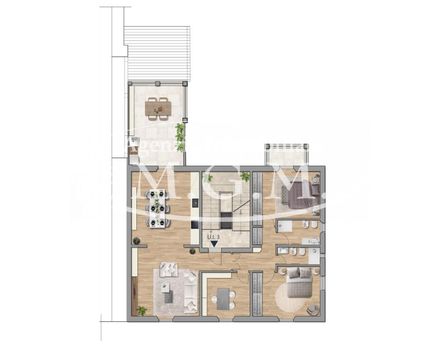 Immagine 11 di Appartamento in vendita  a Bientina