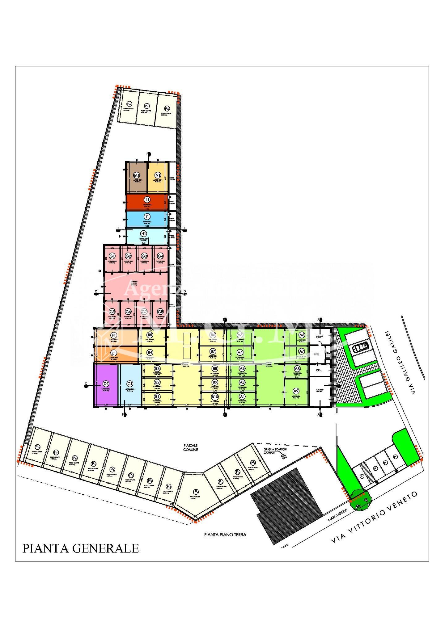Immagine 8 di Garage in vendita  a Bientina