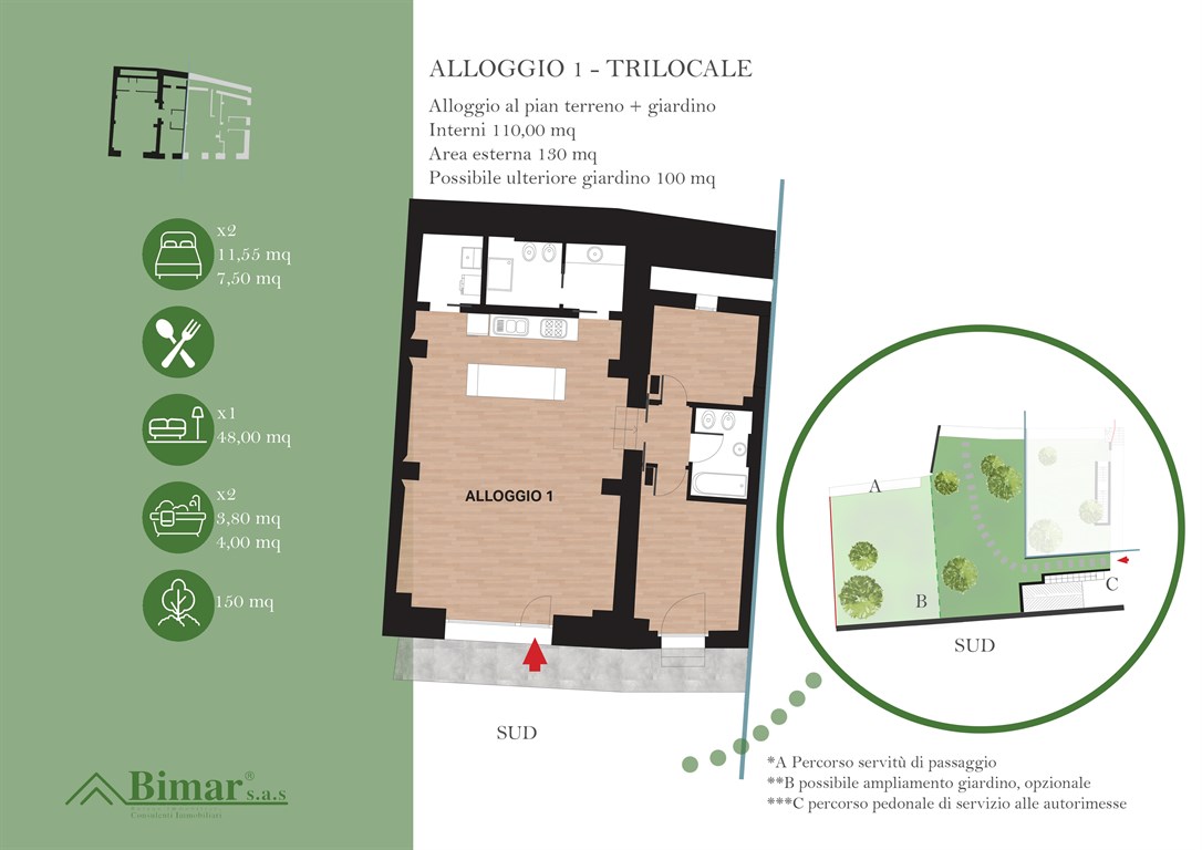 Immagine 10 di Appartamento in vendita  in Bousson a Cesana Torinese