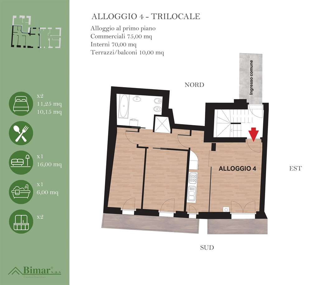 Immagine 8 di Appartamento in vendita  in Bousson a Cesana Torinese