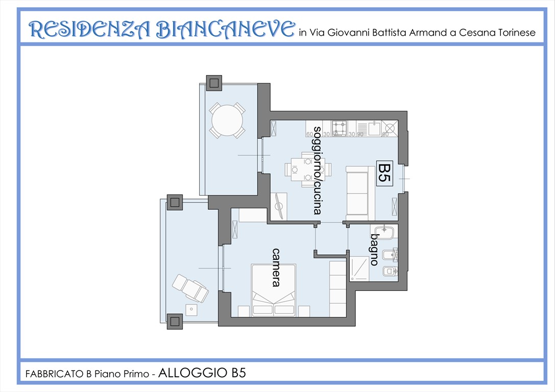 Immagine 10 di Appartamento in vendita  in via ROMA a Cesana Torinese