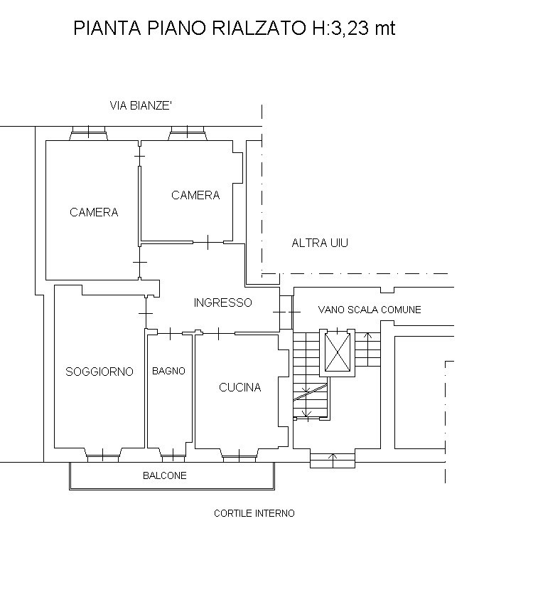 Immagine 6 di Appartamento in affitto  in via Bianzè 23 a Torino