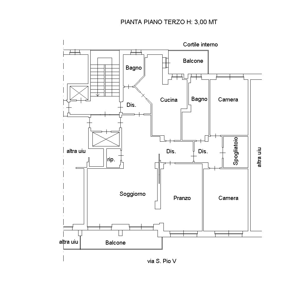 Immagine 10 di Appartamento in vendita  in via San Pio V a Torino