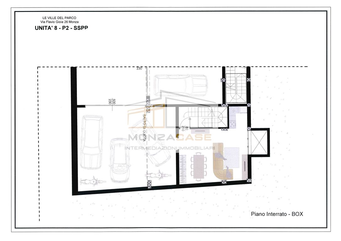 Immagine 11 di Appartamento in vendita  in via gioia 26 a Monza