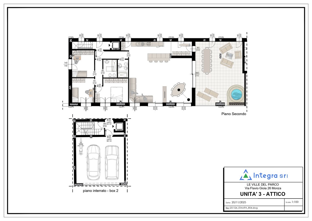 Immagine 13 di Appartamento in vendita  in via gioia 26 a Monza