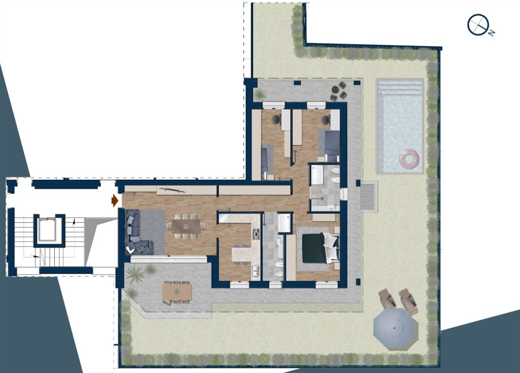 Immagine 10 di Appartamento in vendita  in via Adige a Cesate