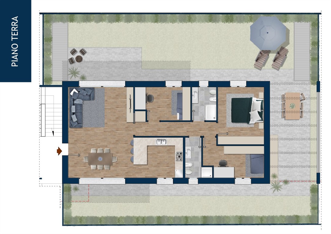 Immagine 10 di Appartamento in vendita  in Via Trieste a Cesate