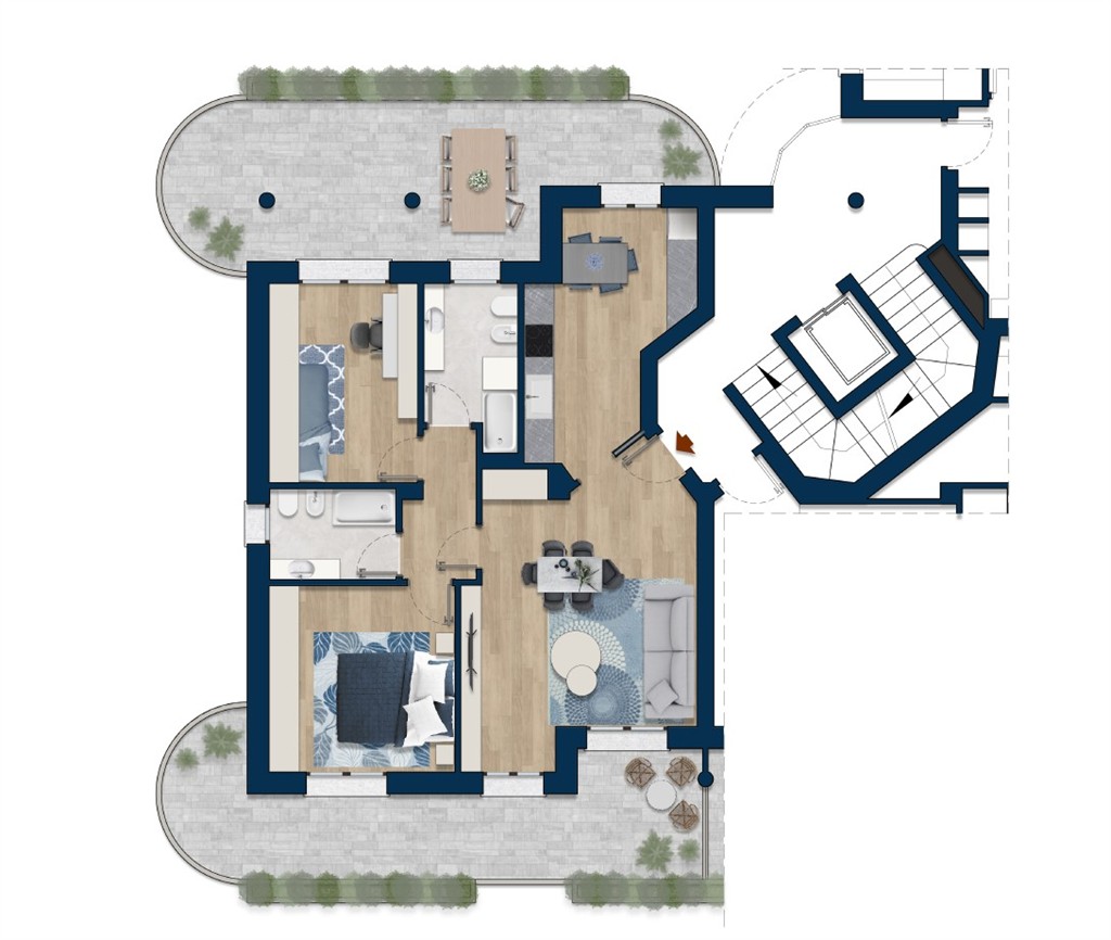 Immagine 11 di Appartamento in vendita  in Via Santa Cecilia 1 a Varedo